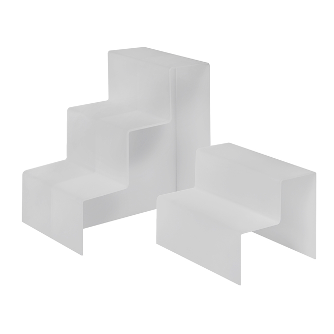 Decorative scale 3-tier satined